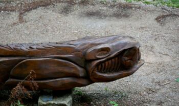 Cesta na protrženou přehradu Desná